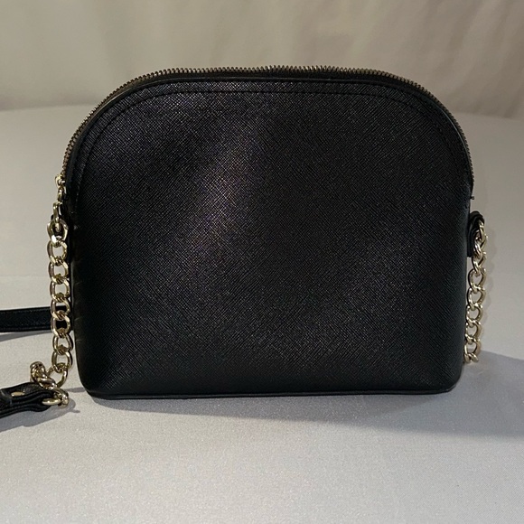 Betsey Johnson Black and Cream Crossbody Bag - Picture 6 of 15